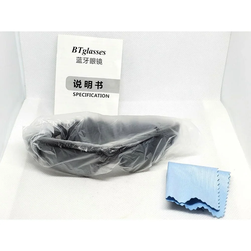 Bluetooth Cell Phone Compatible Hands Free Talk Flip Shade Rechargeable Glasses